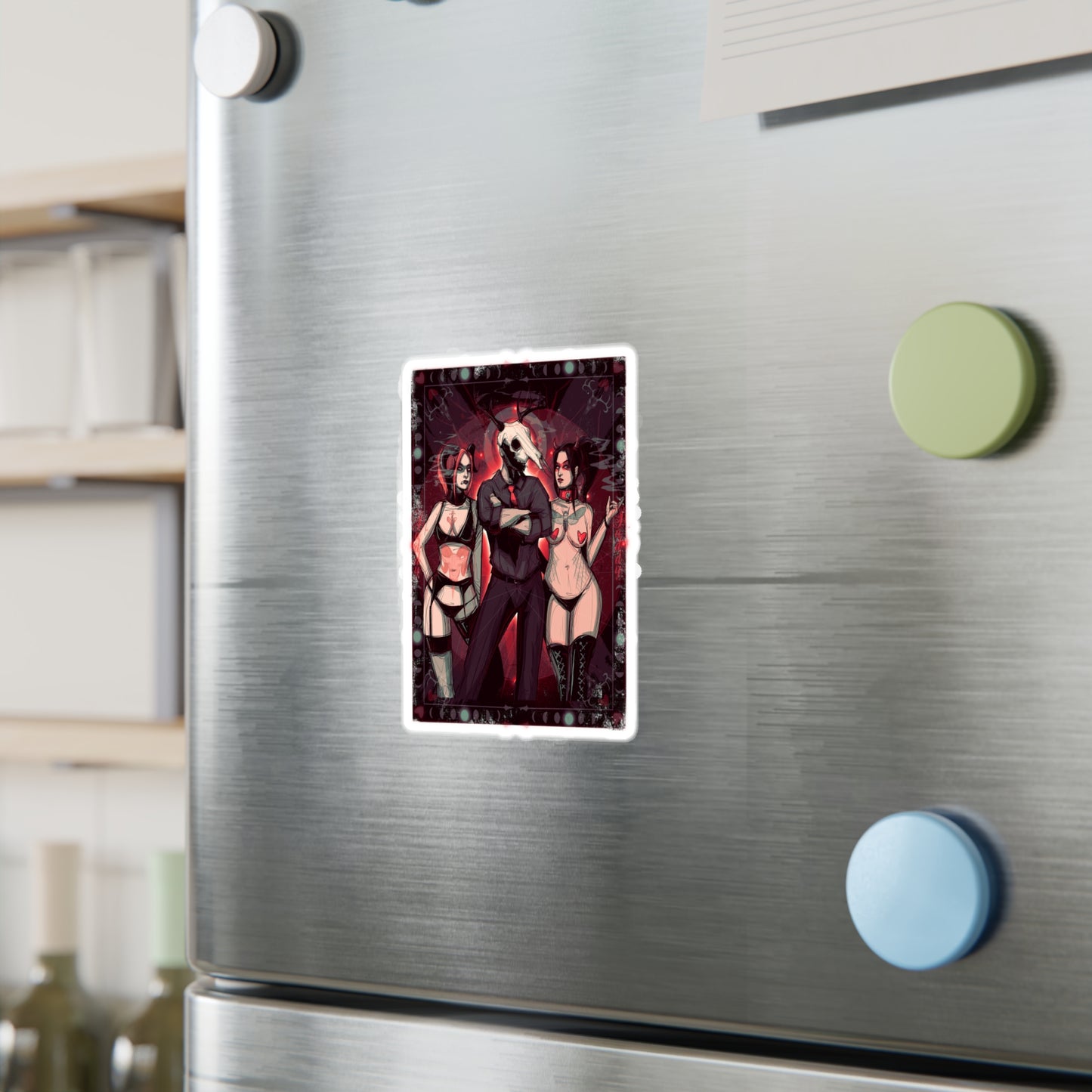 Deer Daddy Series 8: Dark Daddy Kiss-Cut Vinyl Decal