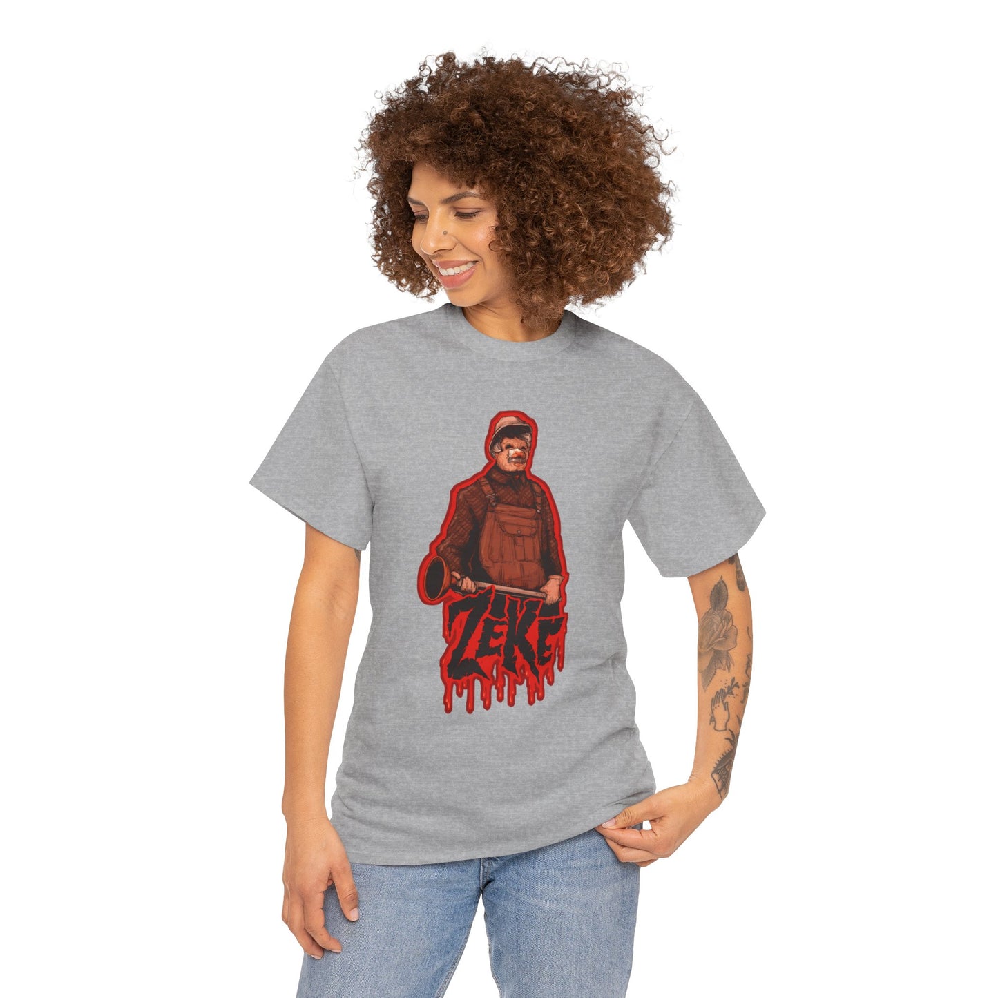 Zeke The Plumber Unisex Heavy Cotton Tee