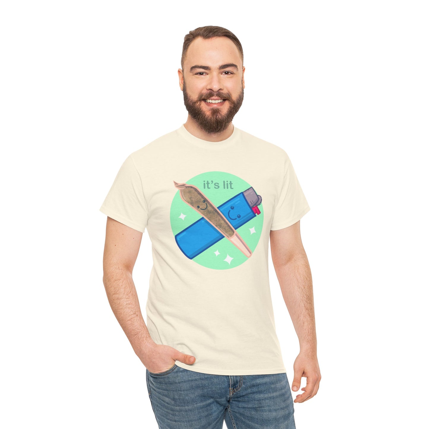 It's Lit Unisex Heavy Cotton Tee