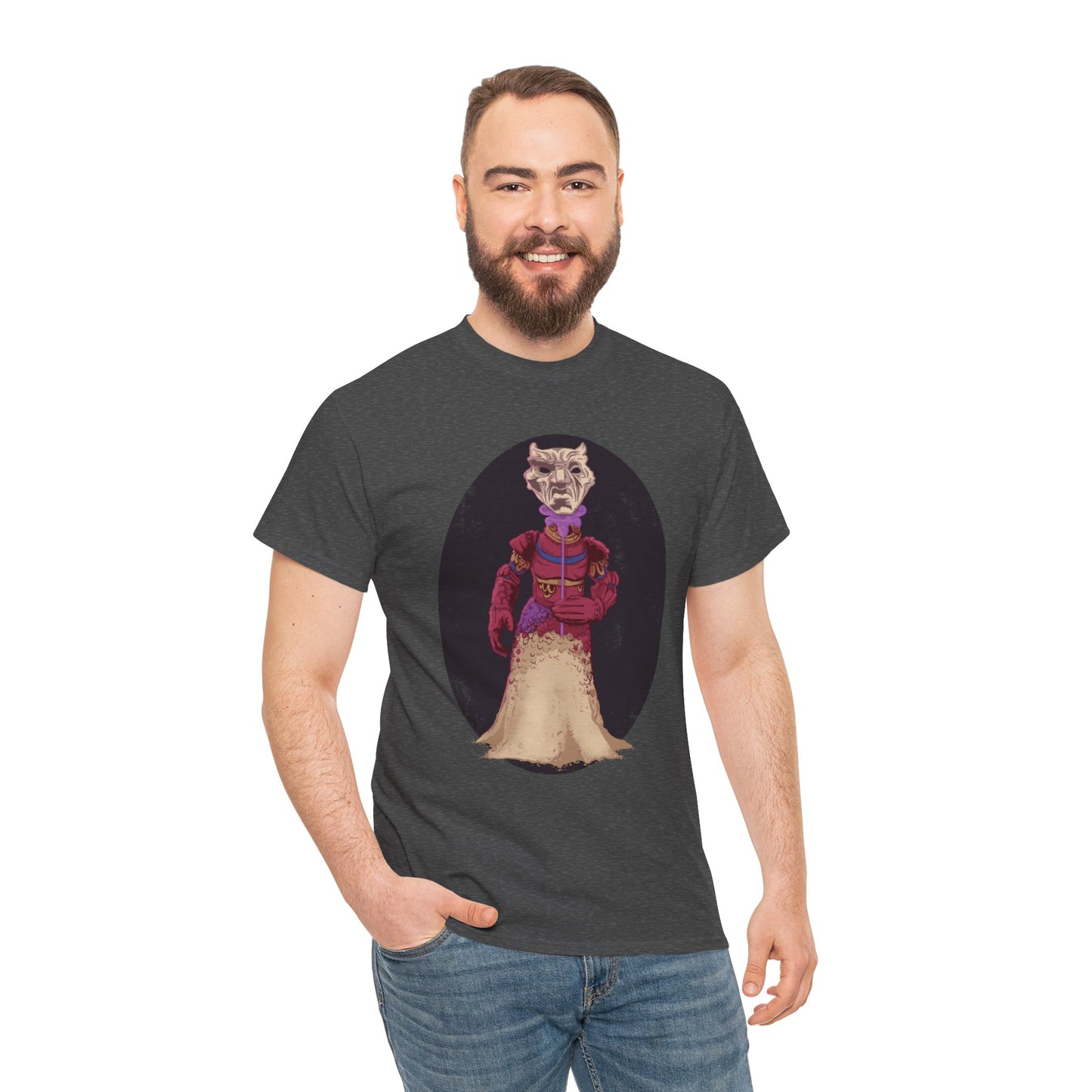 Mysterious Stranger Unisex Heavy Cotton Tee