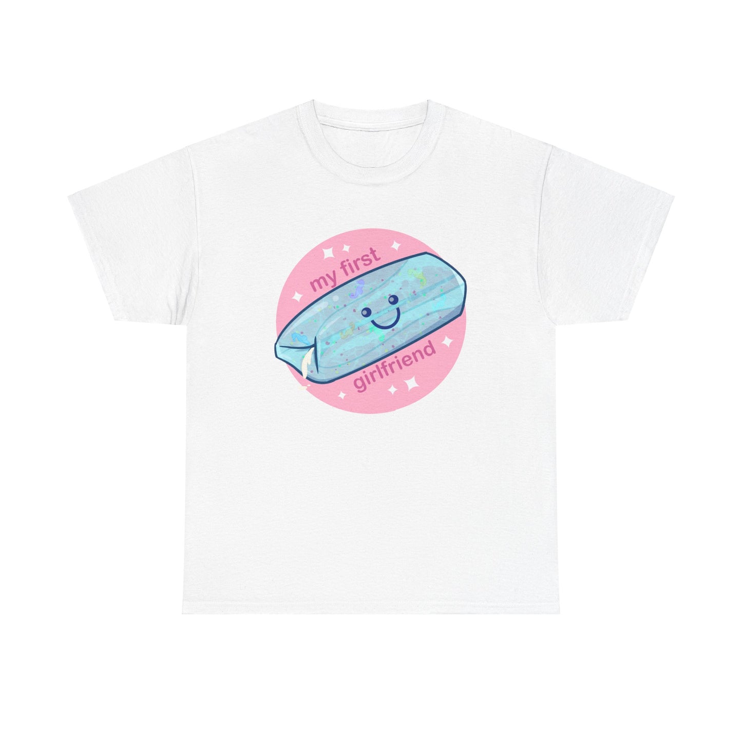 My First Girlfriend Unisex Heavy Cotton Tee