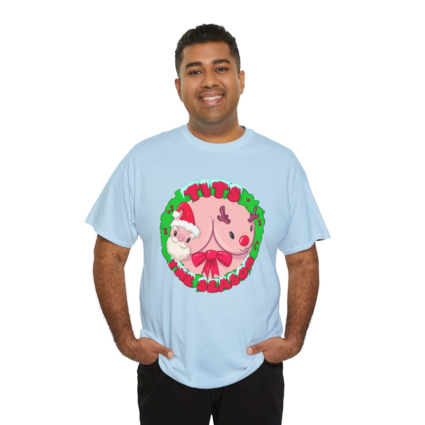 Tits The Season Unisex Heavy Cotton Tee