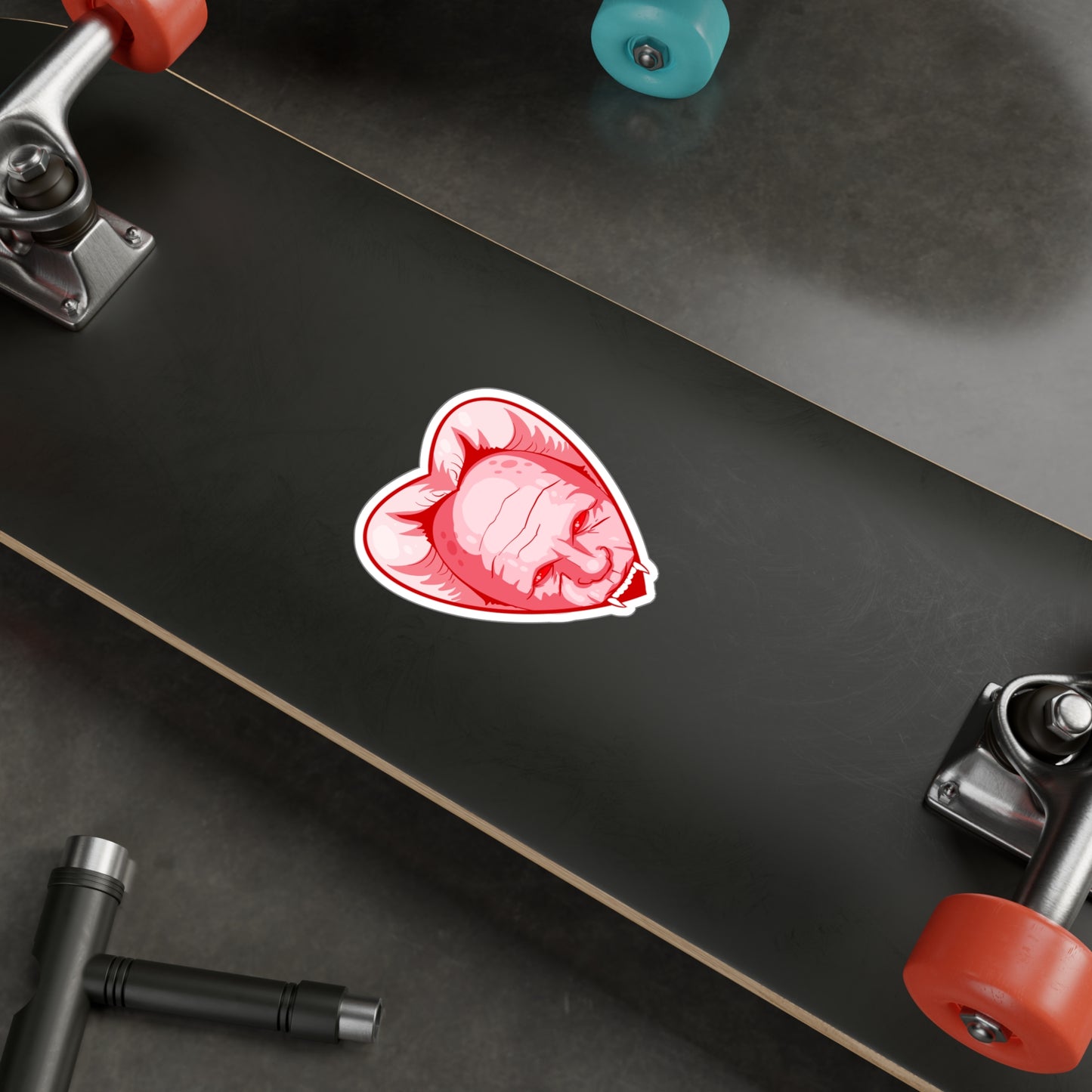 Love at First Bite Kiss-Cut Vinyl Decal
