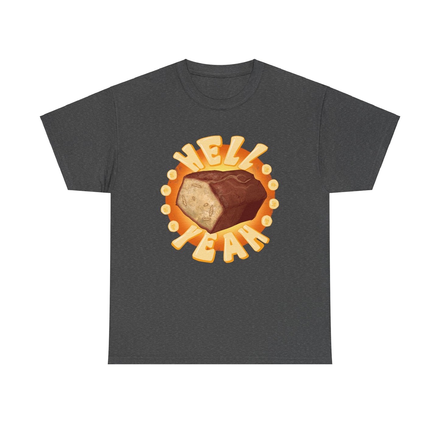 Banana Bread At Work Unisex Heavy Cotton Tee