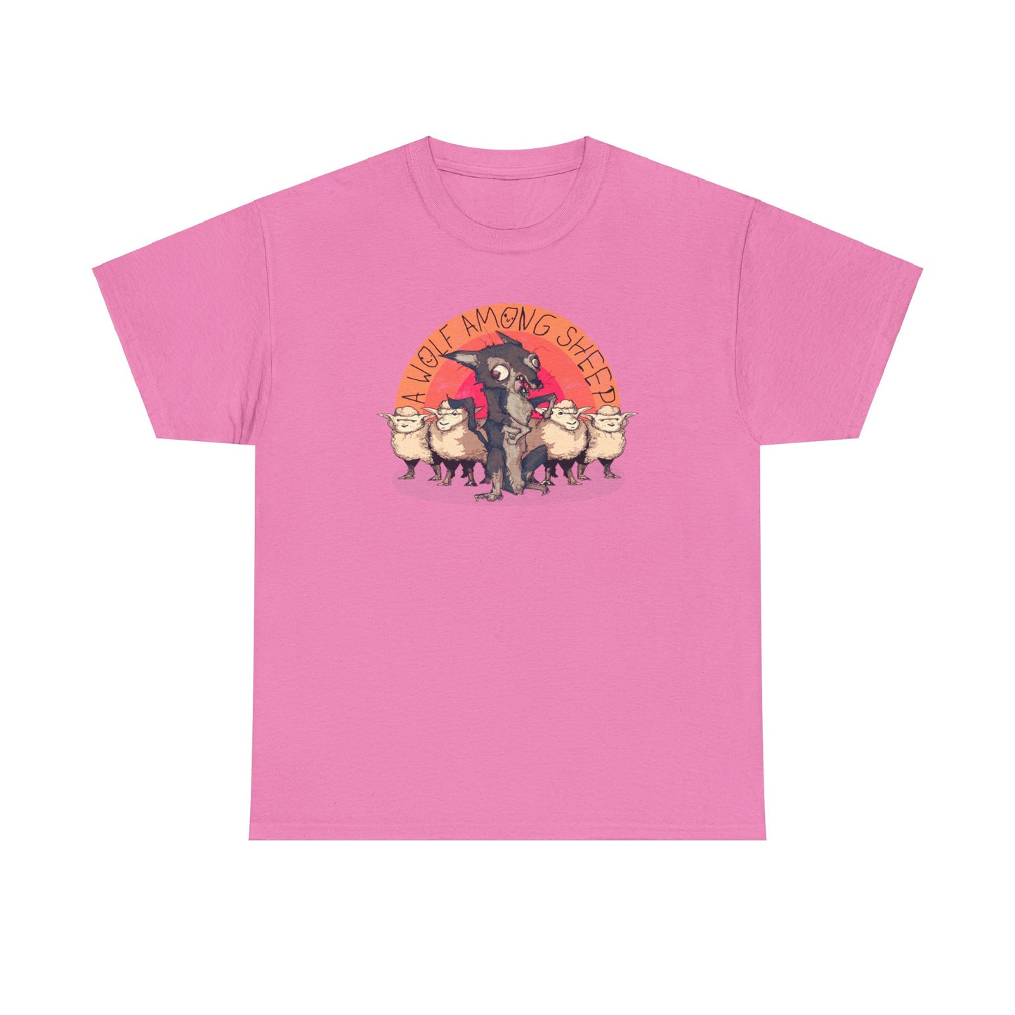 A Wolf Among Sheep Unisex Heavy Cotton Tee