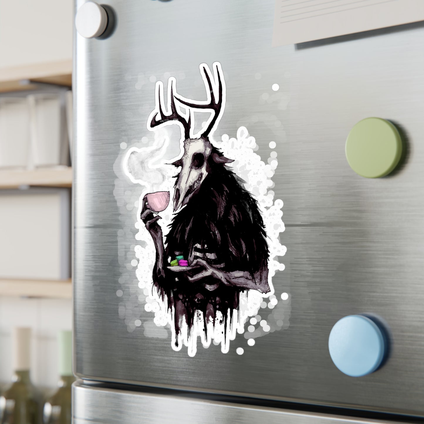 Tea Time Kiss-Cut Vinyl Decal