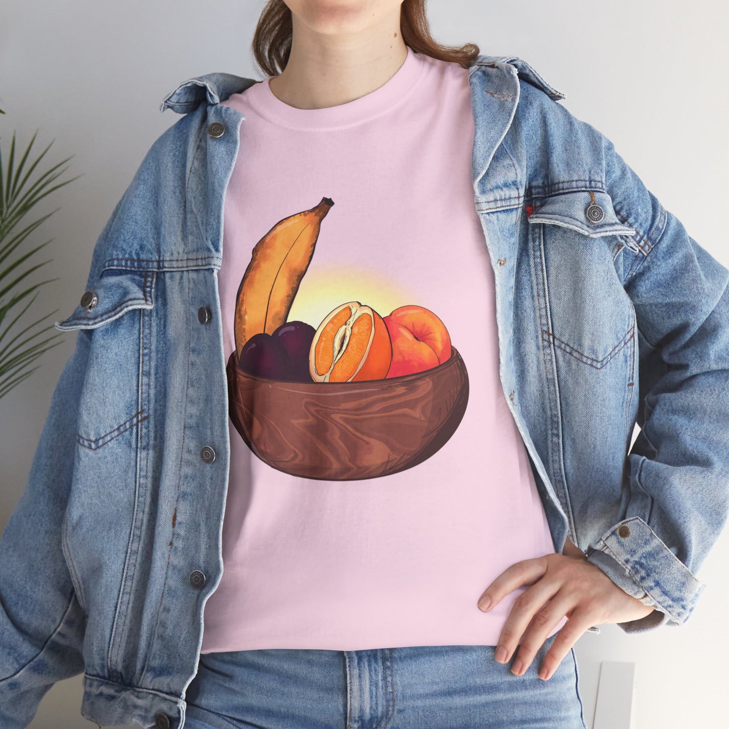 Adult Fruit Basket Unisex Heavy Cotton Tee