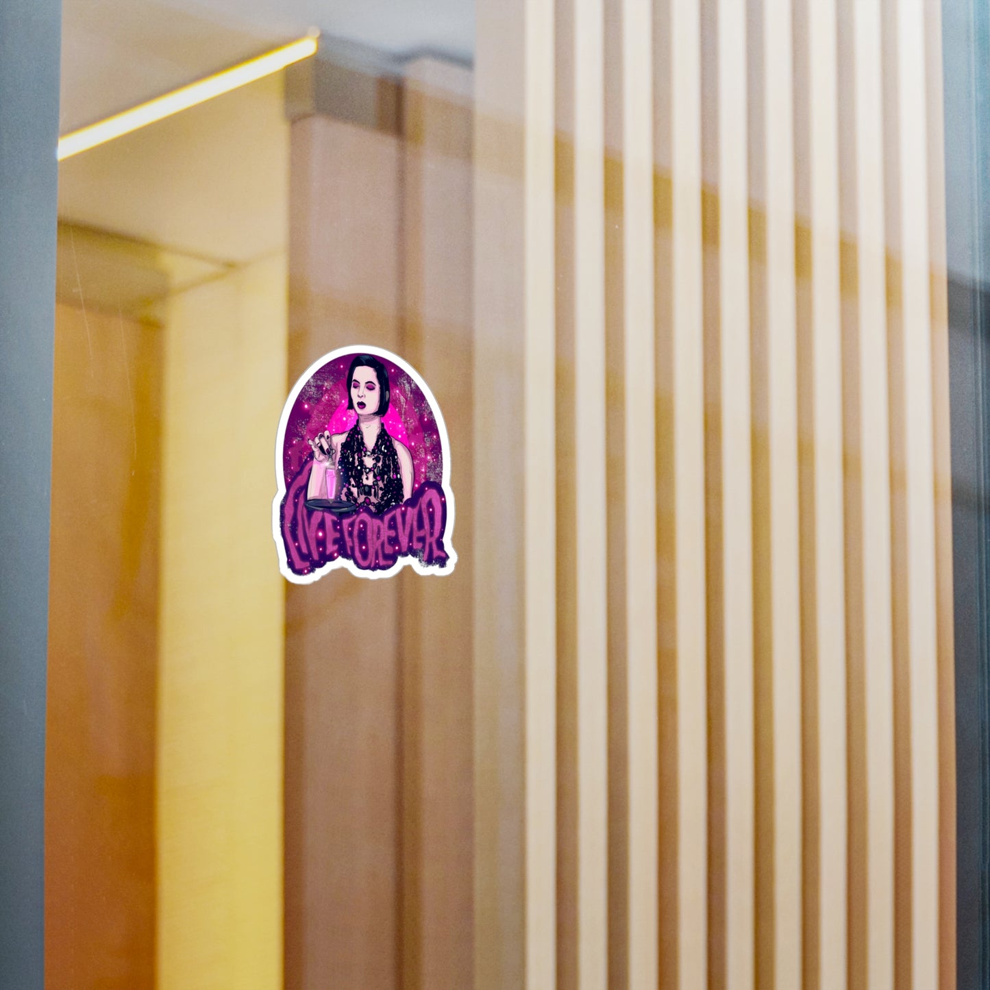 Live Forever II Kiss-Cut Vinyl Decal