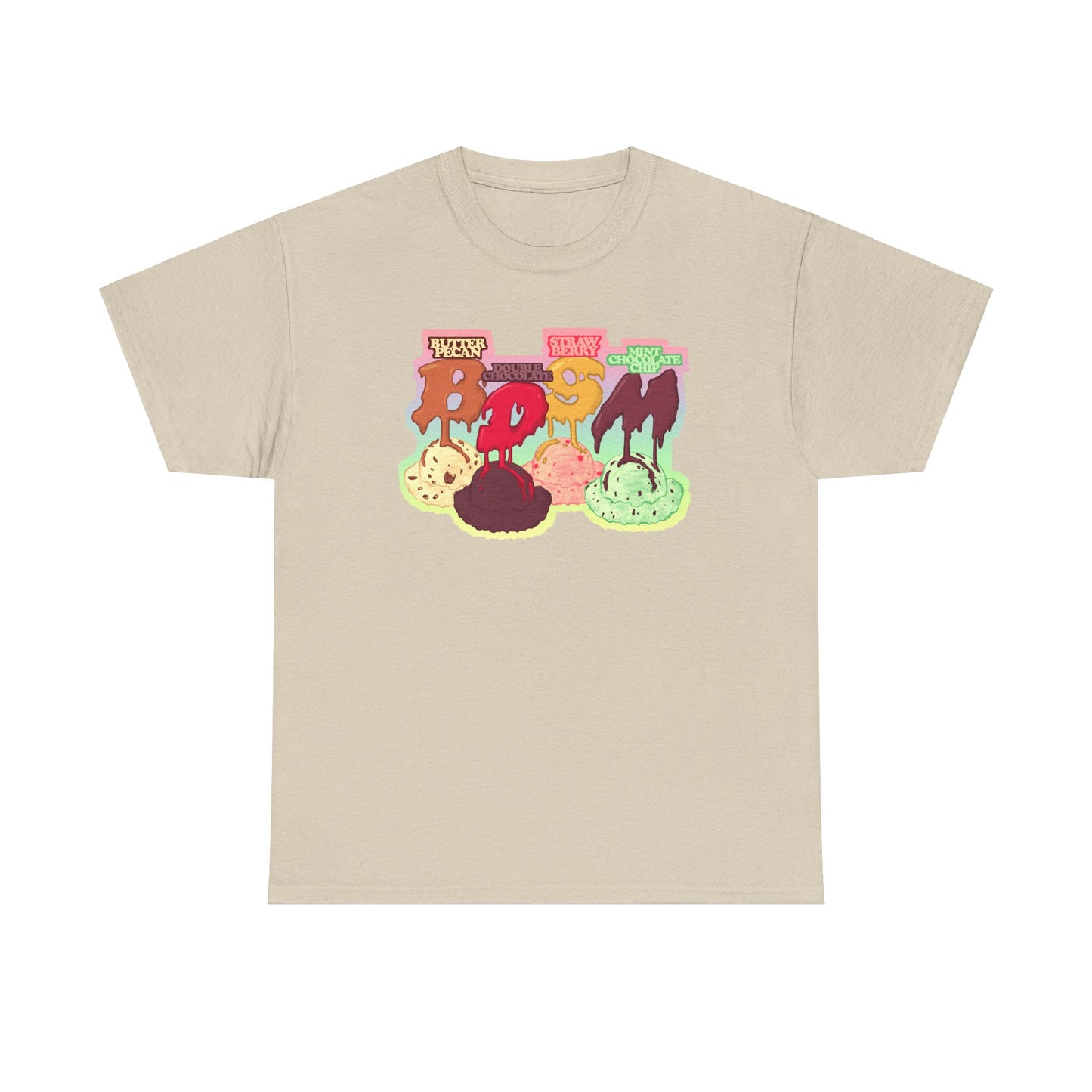 Ice Cream Unisex Heavy Cotton Tee