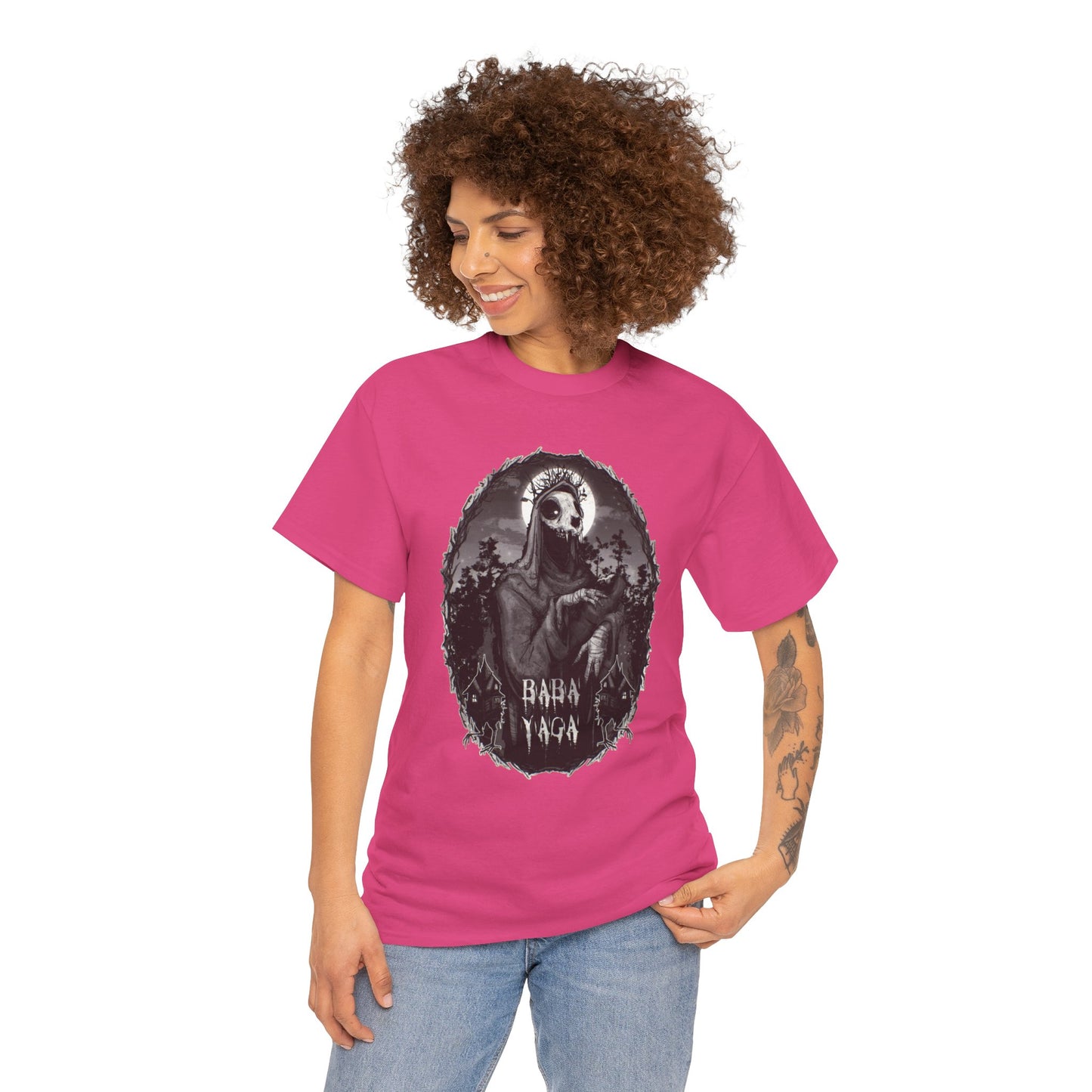 Baba Yaga Unisex Heavy Cotton Tee