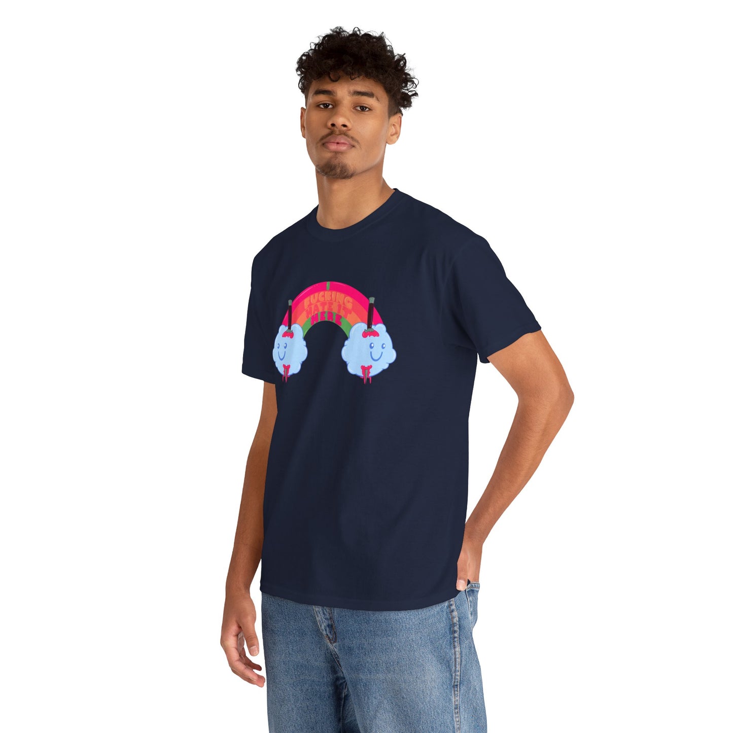 I Fucking Hate It Here Unisex Heavy Cotton Tee