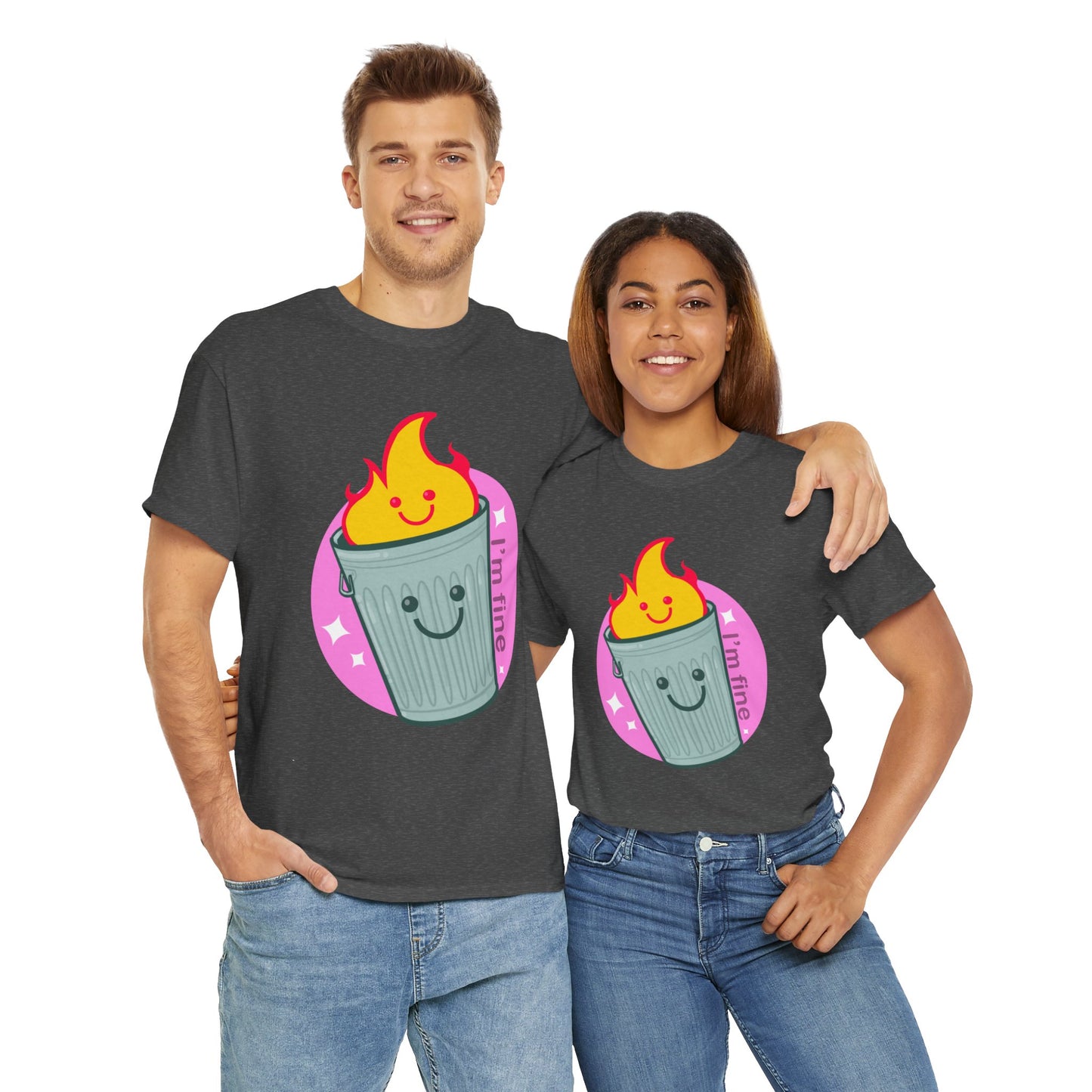 Trash Fire Unisex Heavy Cotton Tee