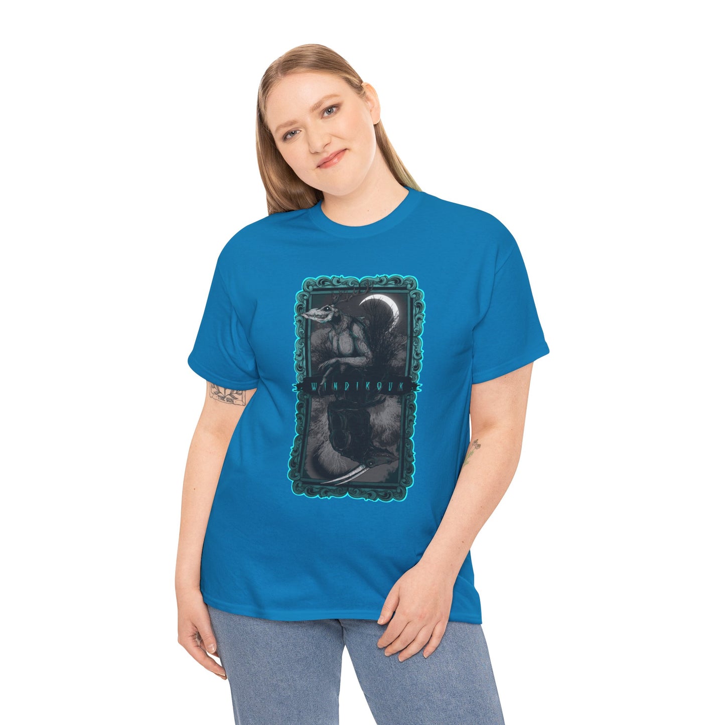 As Above So Below Wendigo Unisex Heavy Cotton Tee