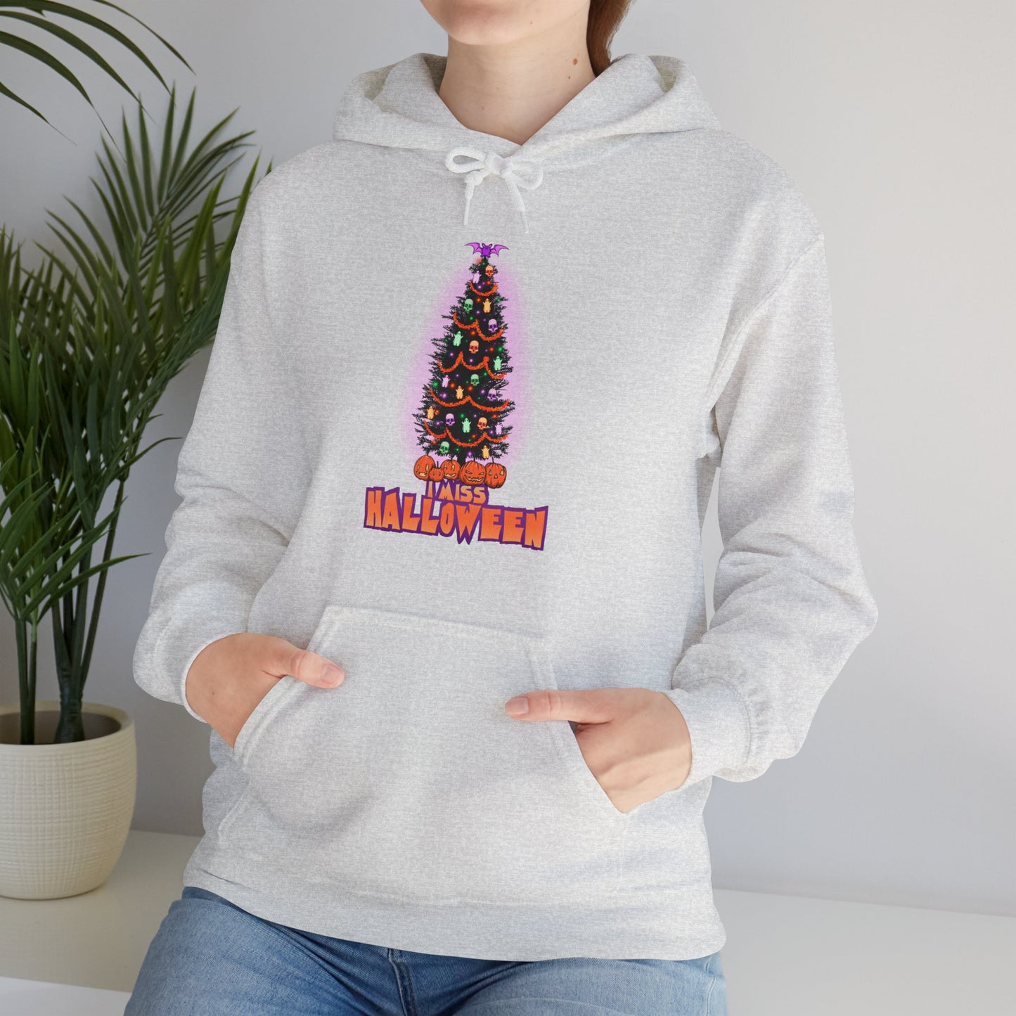 I Miss Halloween Unisex Heavy Blend Hooded Sweatshirt