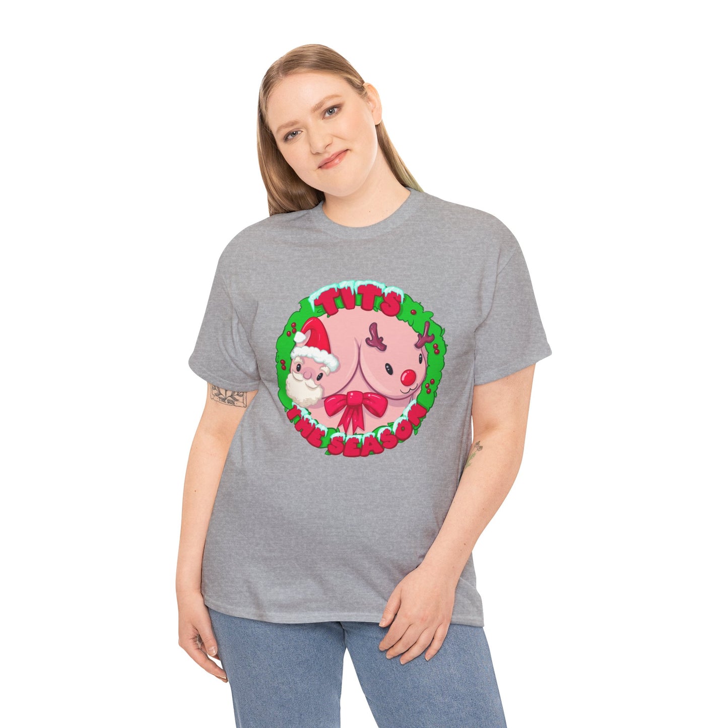 Tits The Season Unisex Heavy Cotton Tee