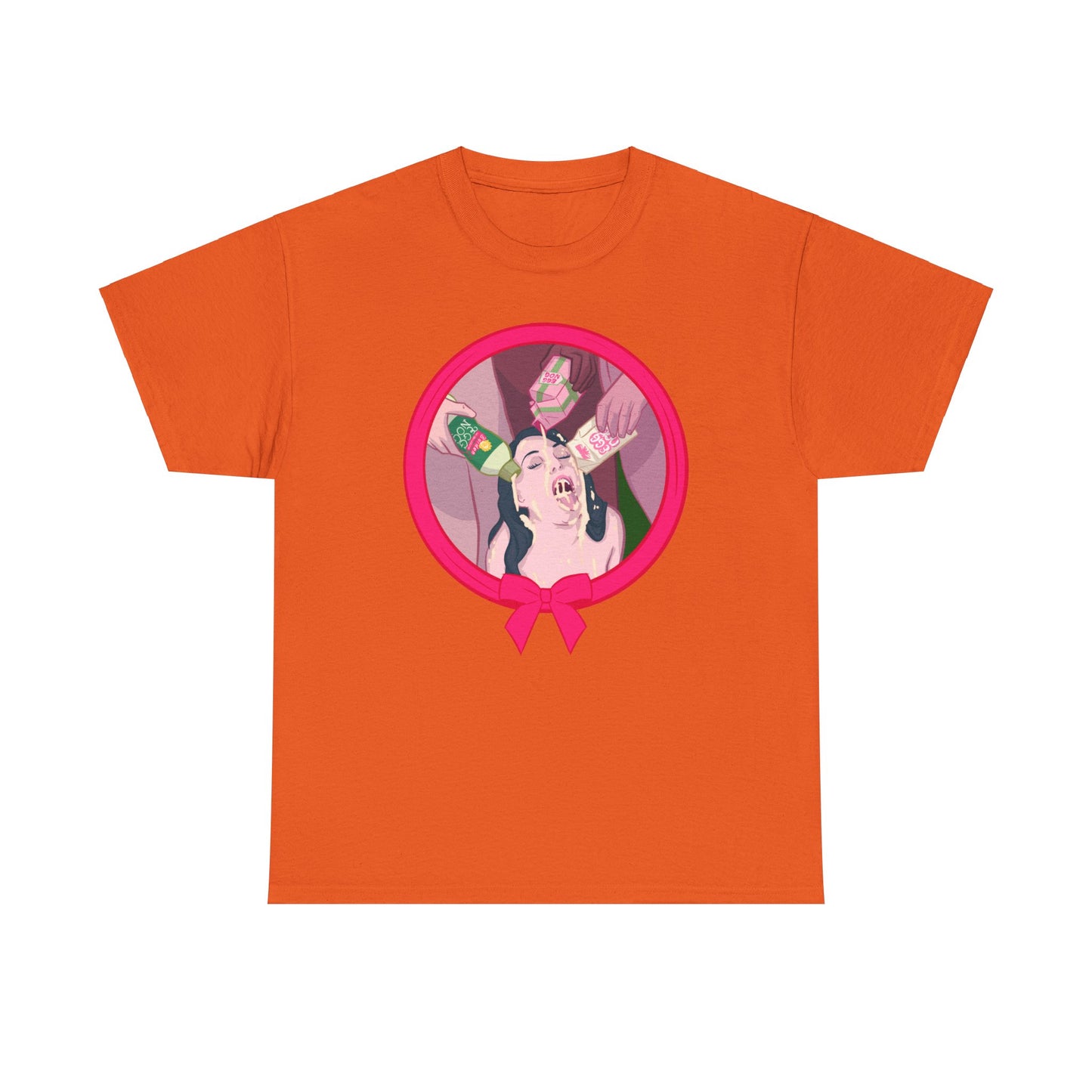 Cum All Ye Facial Unisex Heavy Cotton Tee
