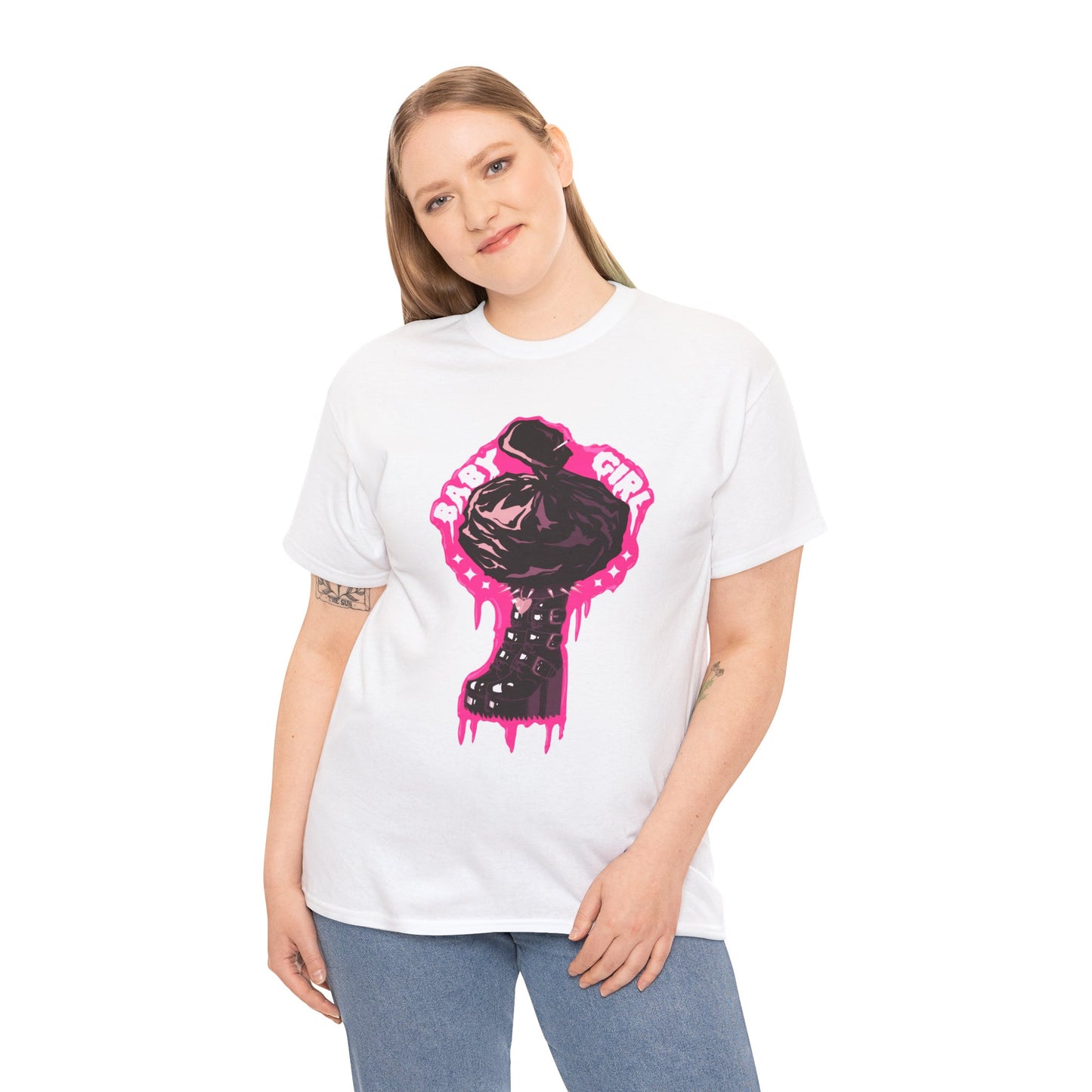 Trash Baby Girl Unisex Heavy Cotton Tee