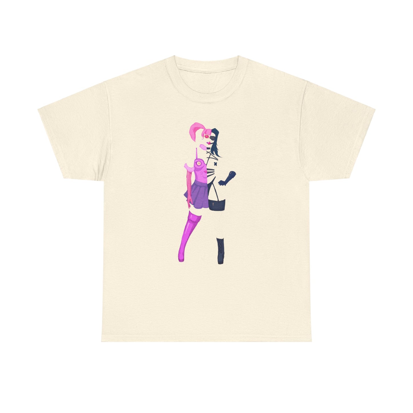 Spilt Personality Unisex Heavy Cotton Tee