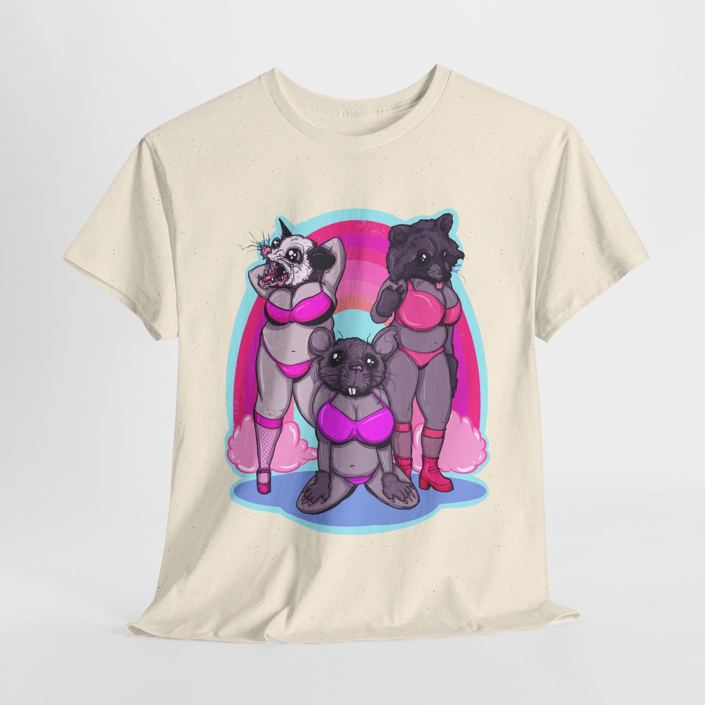 Live Fast Eat Trash Unisex Heavy Cotton Tee
