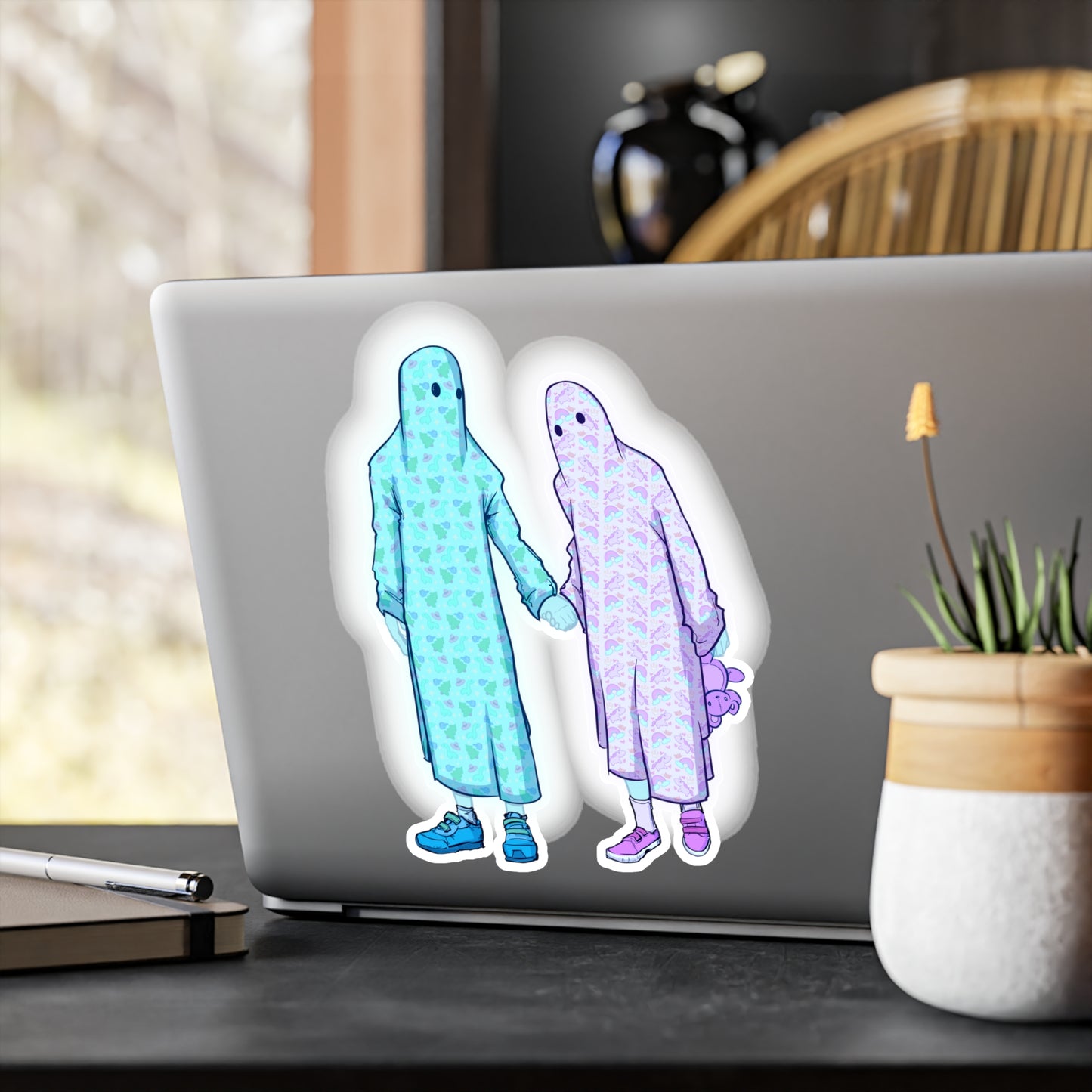 Ghost Kids Kiss-Cut Vinyl Decal