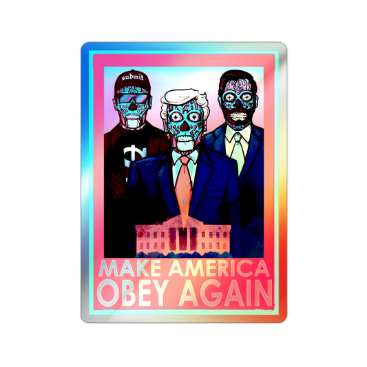 MAOA Holographic Die-cut Stickers