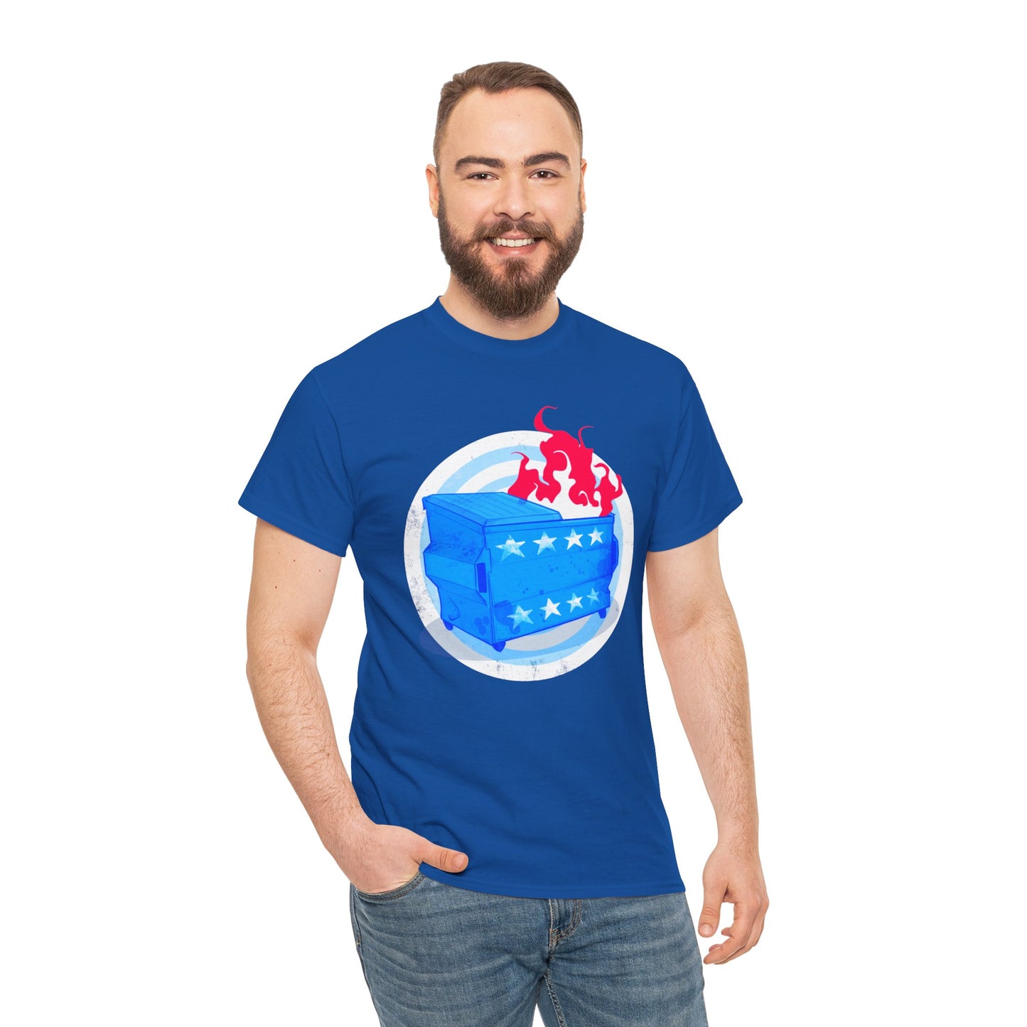 American Dumpster Firre Unisex Heavy Cotton Tee