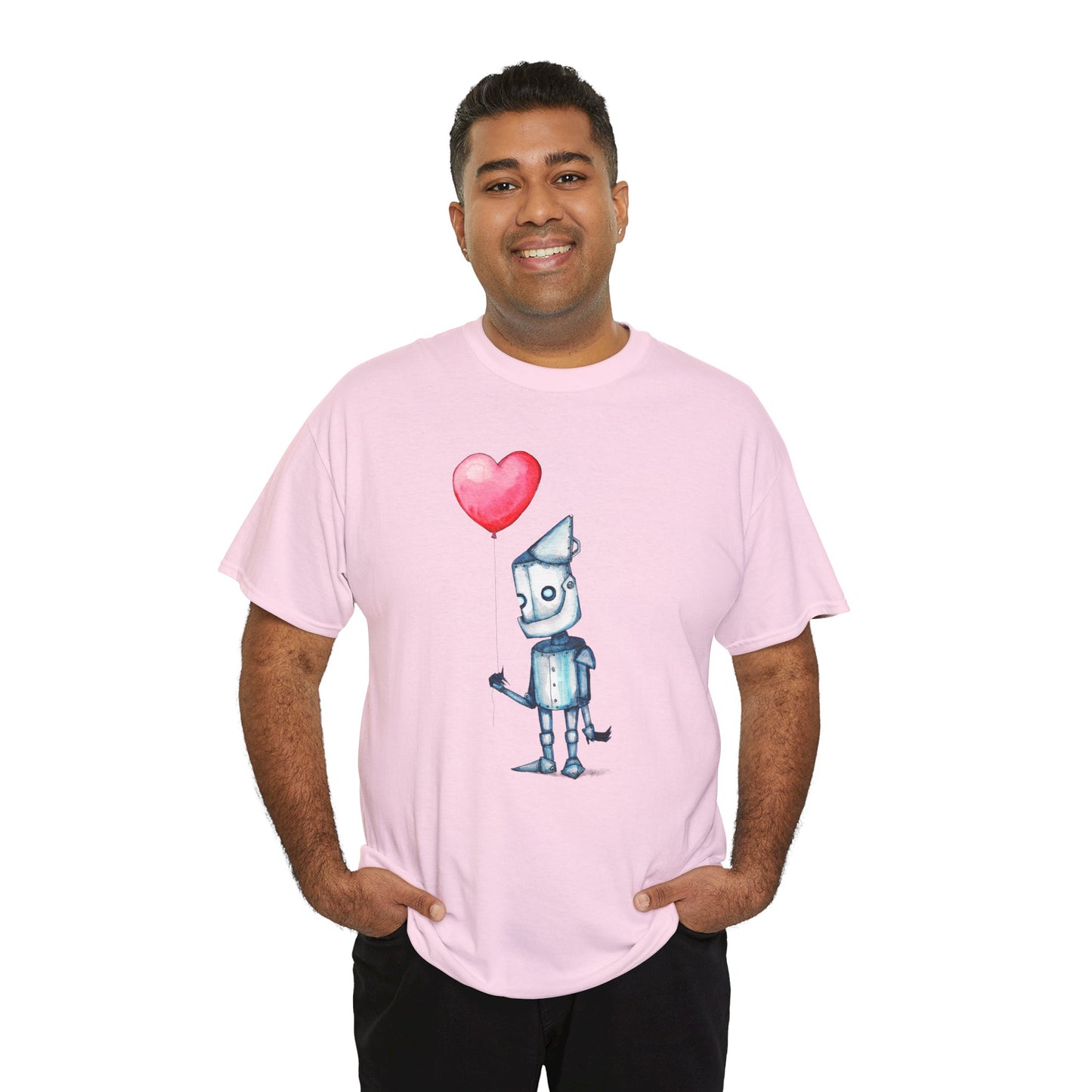 Tinman Gets A Heart Unisex Heavy Cotton Tee