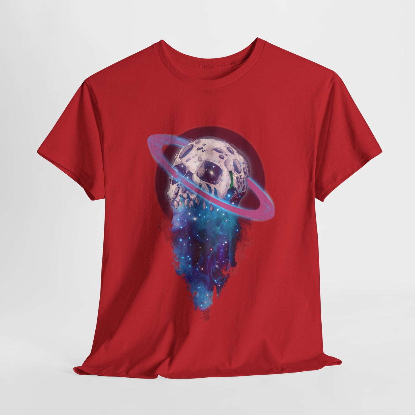 Elemental Skull Space Unisex Heavy Cotton Tee