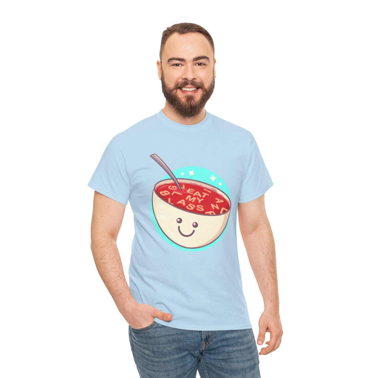 Alphabet Soup Unisex Heavy Cotton Tee
