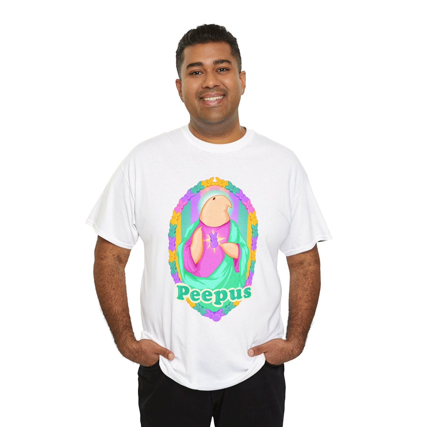 Peepus Unisex Heavy Cotton Tee