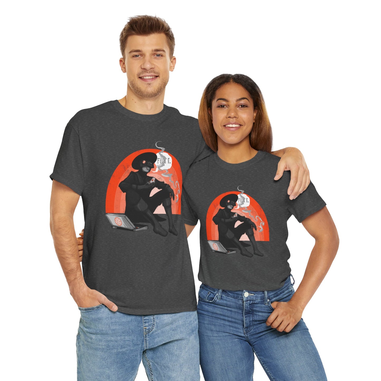 Plague Vacation Unisex Heavy Cotton Tee