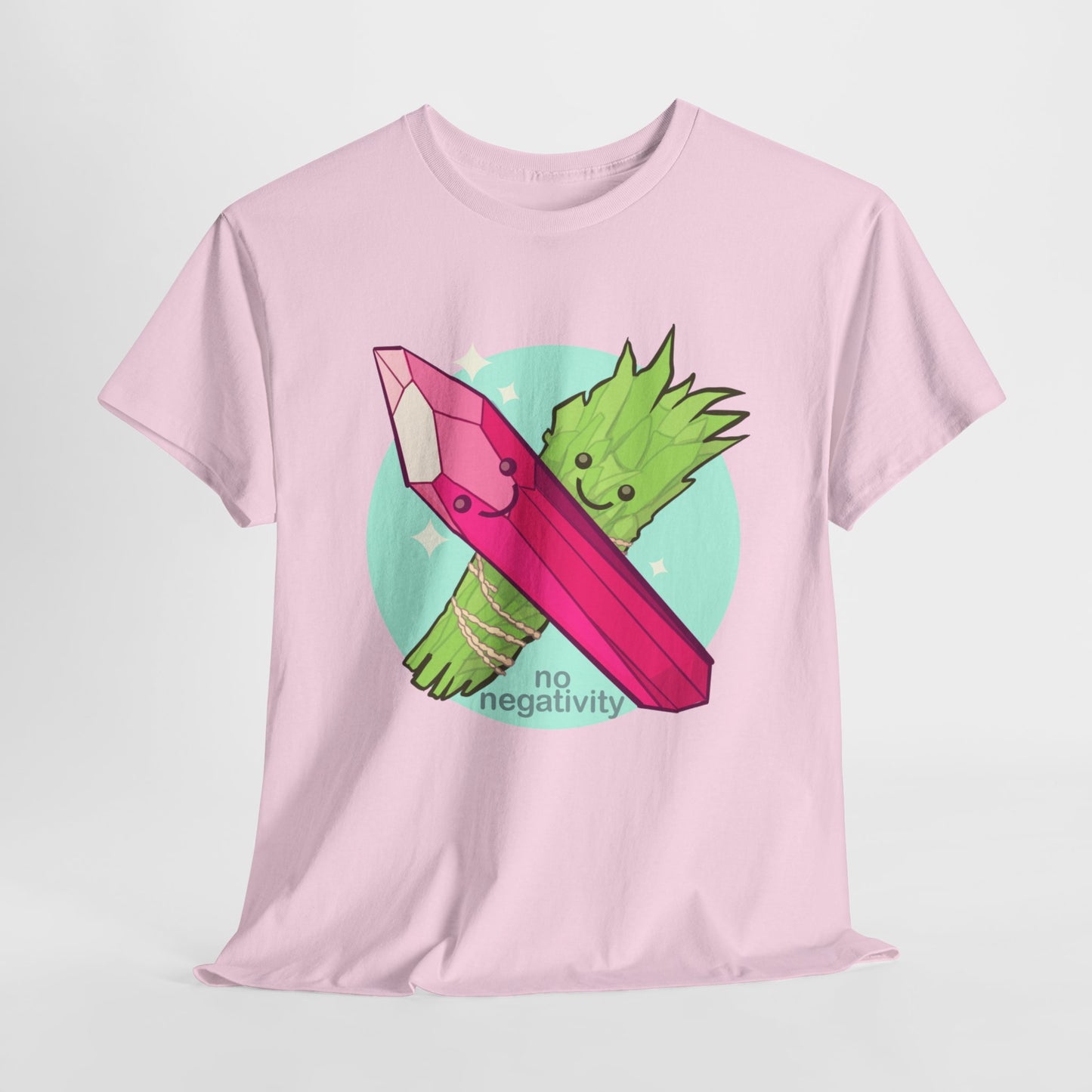 No Negativity Unisex Heavy Cotton Tee