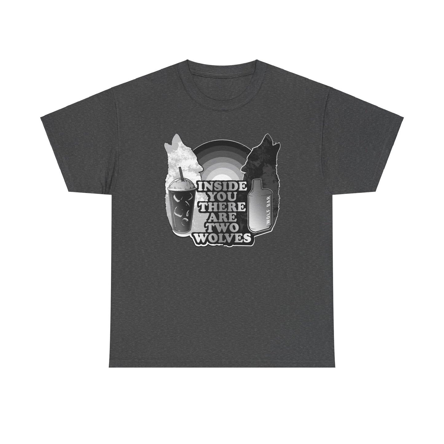 Two Wolves Unisex Heavy Cotton Tee