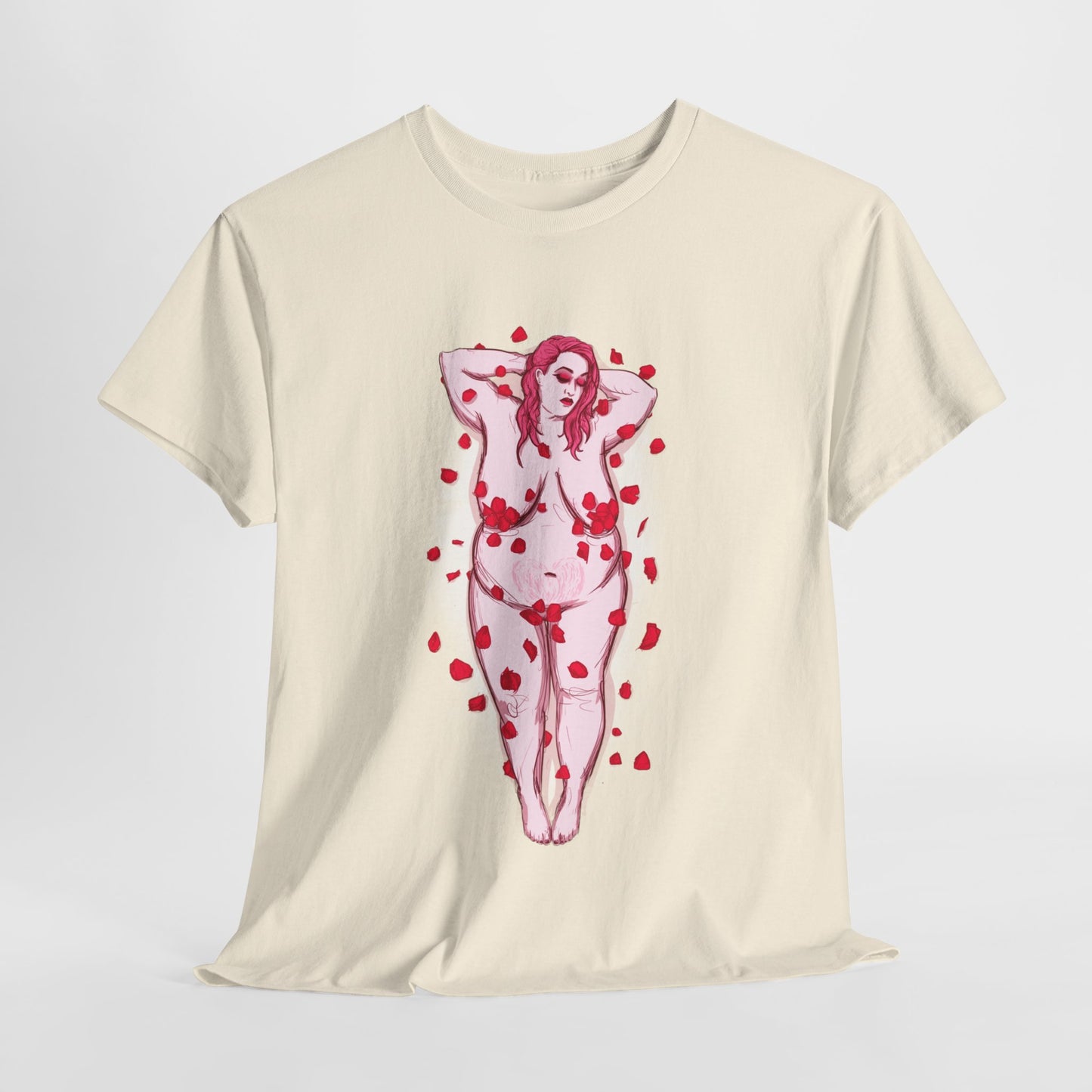 Stretch Heart Unisex Heavy Cotton Tee