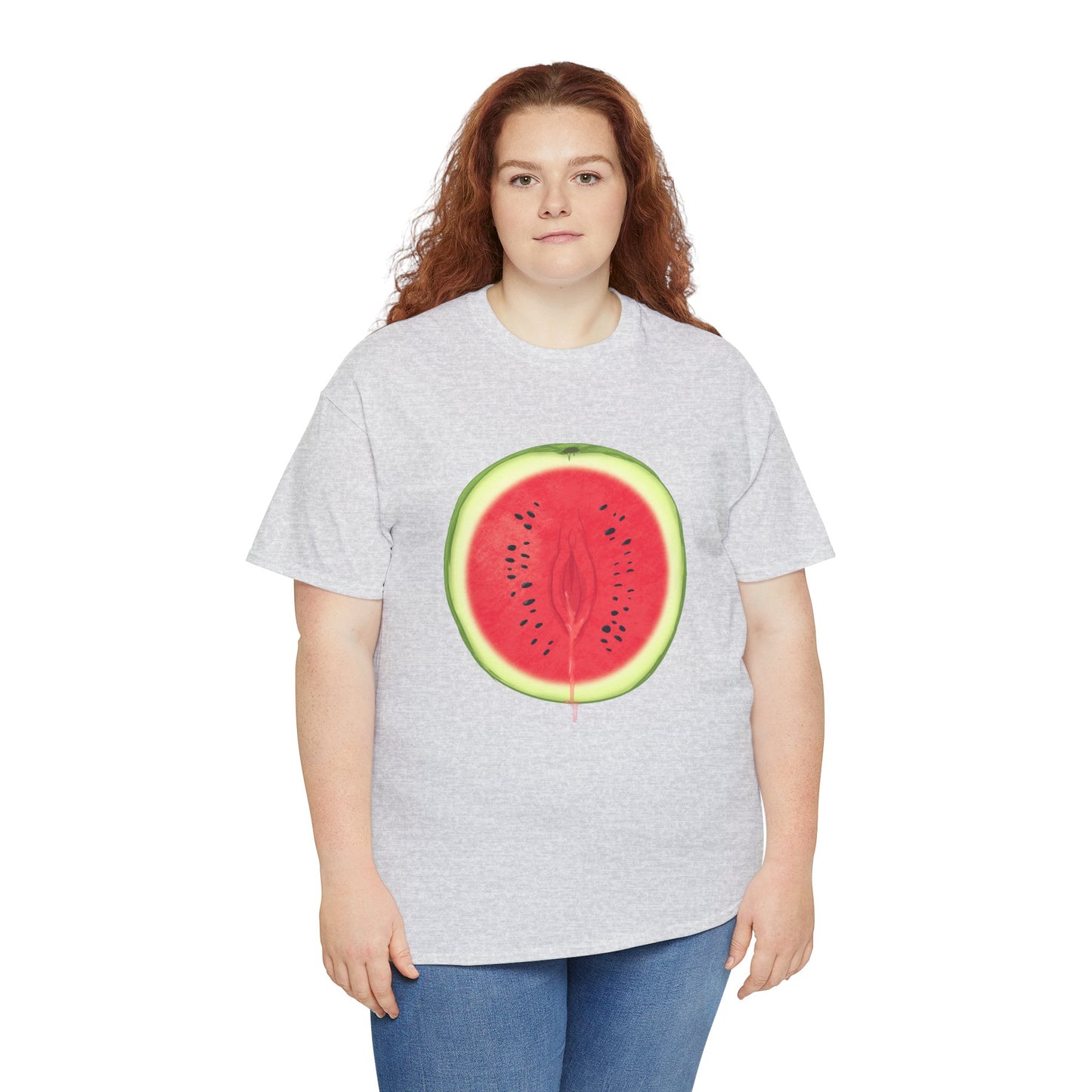 Juicy Watermelon Unisex Heavy Cotton Tee