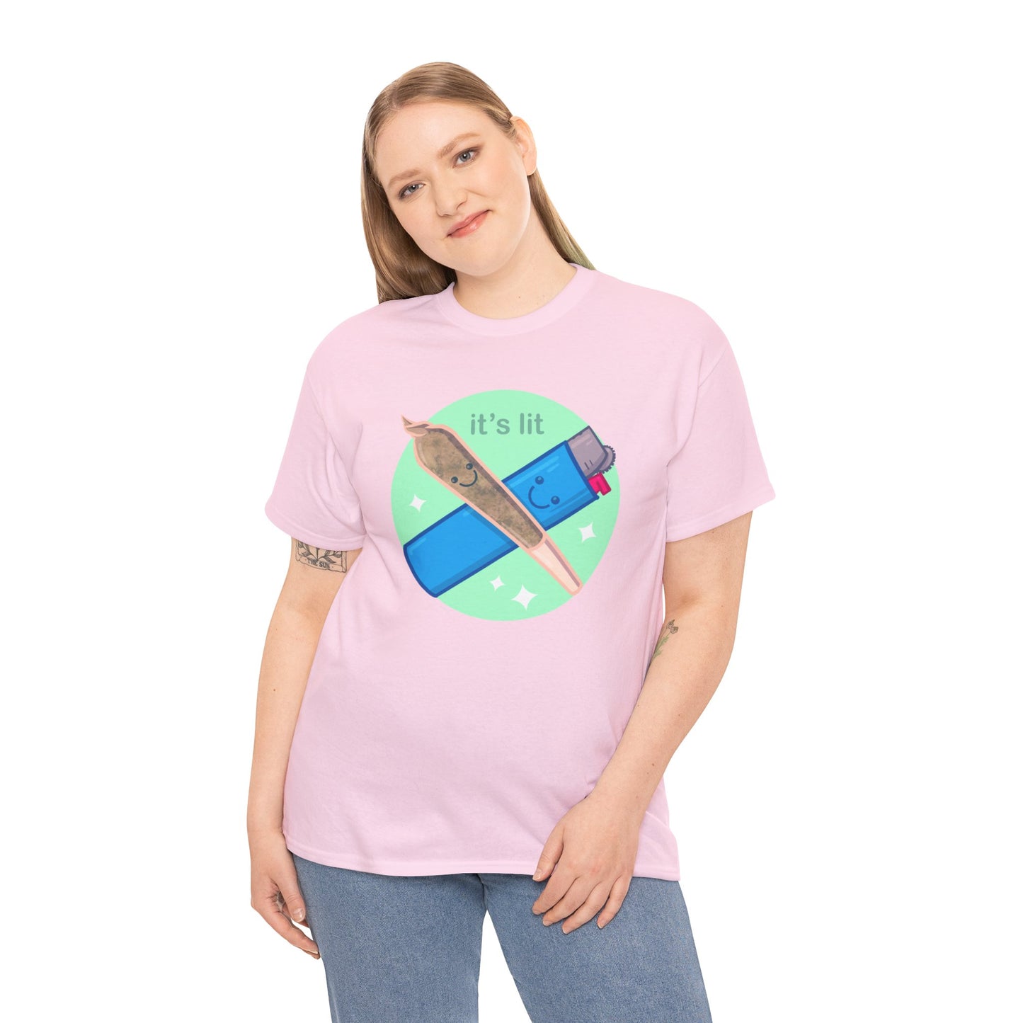 It's Lit Unisex Heavy Cotton Tee