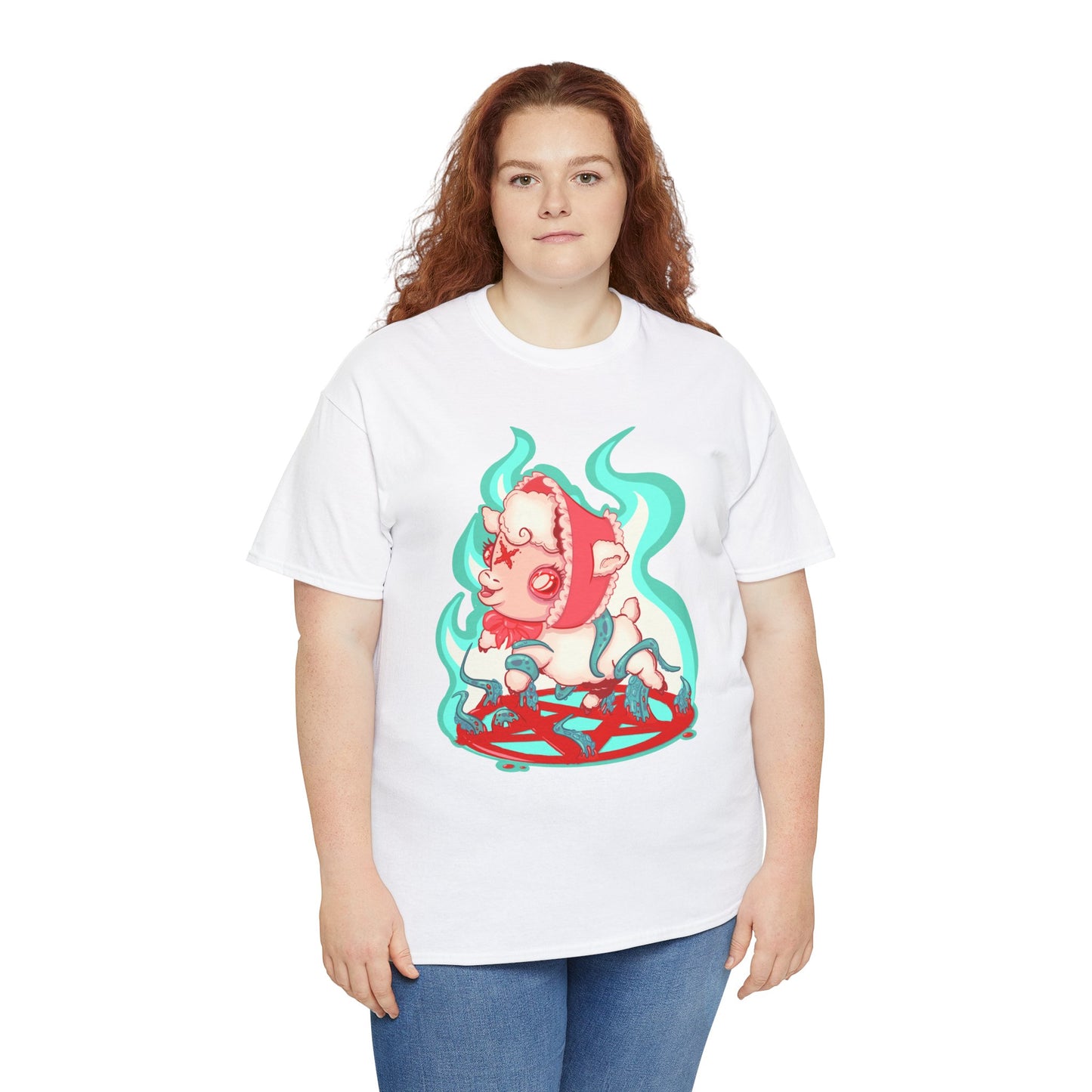 Sacrificial Lamb Unisex Heavy Cotton Tee