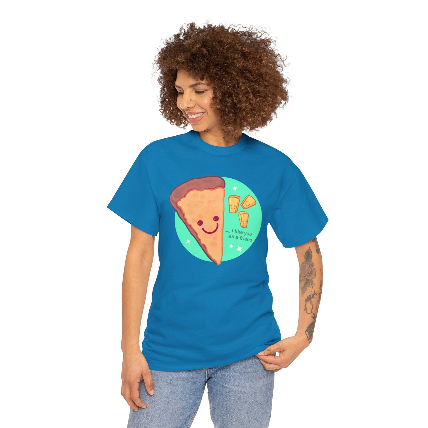 Just Friends Unisex Heavy Cotton Tee