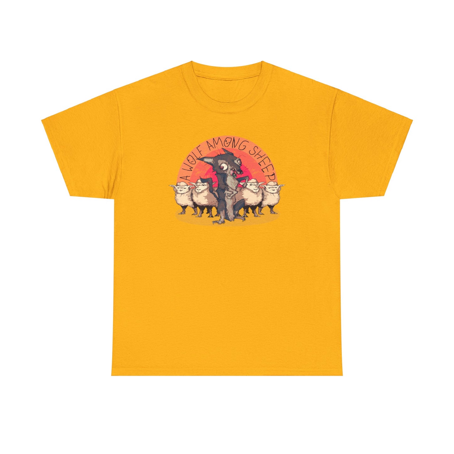 A Wolf Among Sheep Unisex Heavy Cotton Tee
