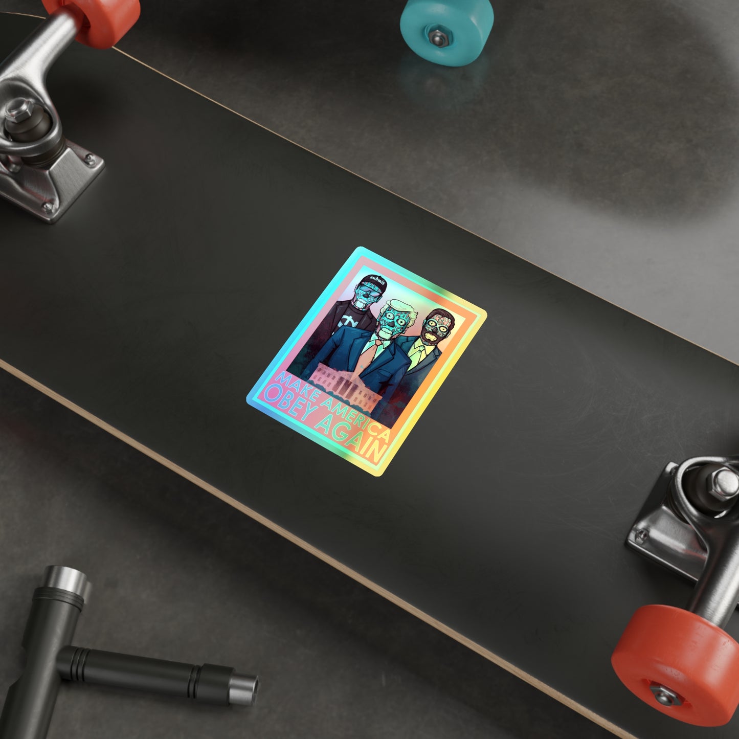MAOA Holographic Die-cut Stickers