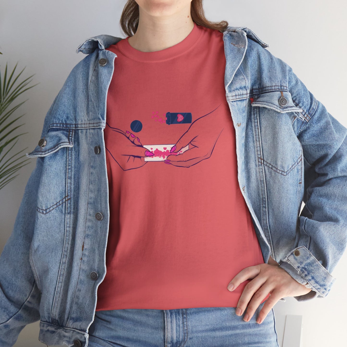 Love Addict II Unisex Heavy Cotton Tee