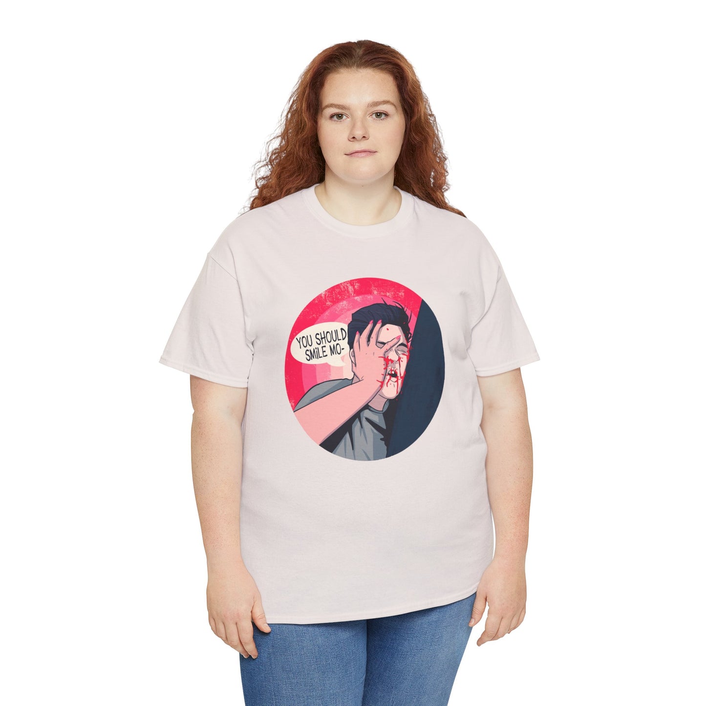 Smile Unisex Heavy Cotton Tee