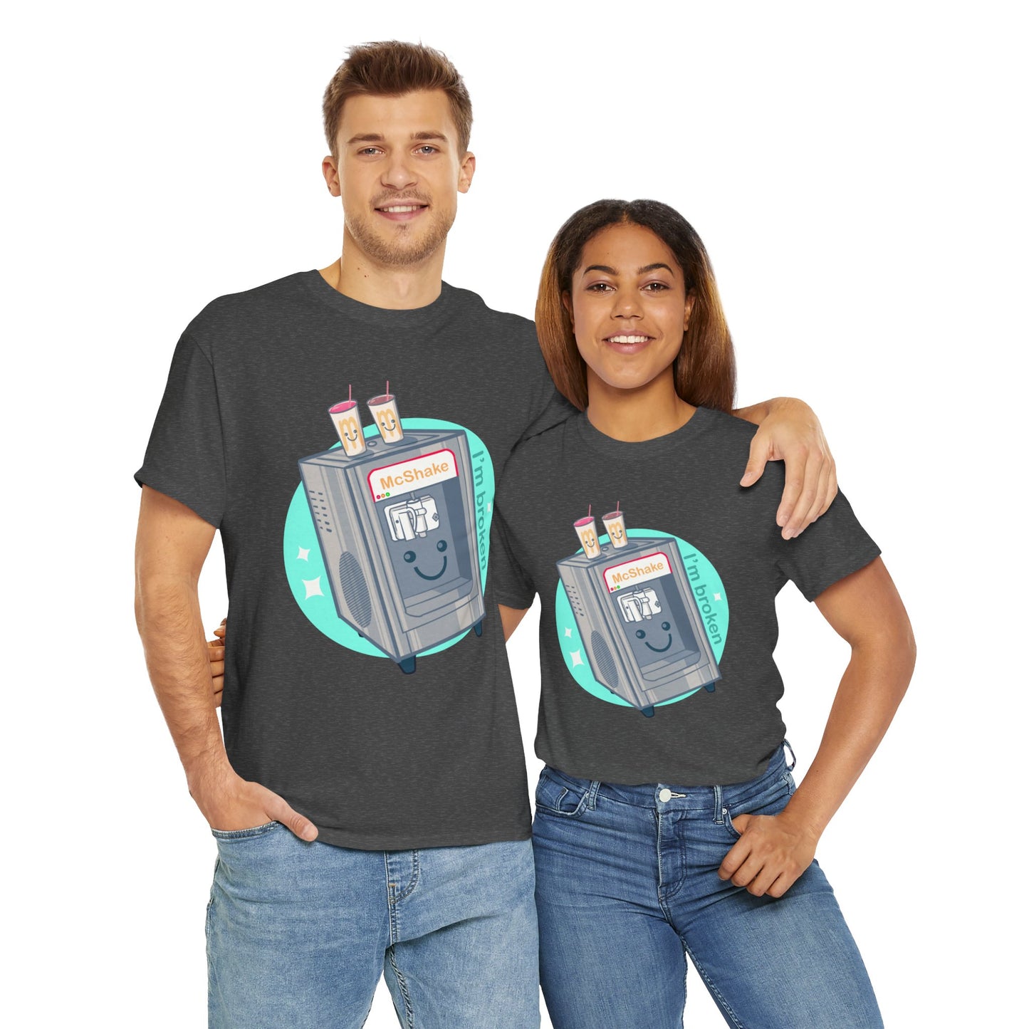 Shake Machine Unisex Heavy Cotton Tee