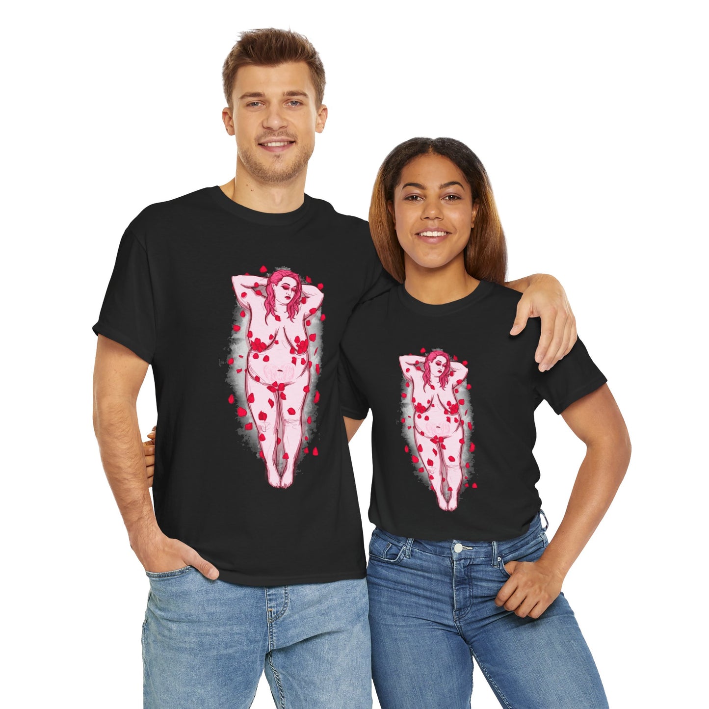 Stretch Heart Unisex Heavy Cotton Tee