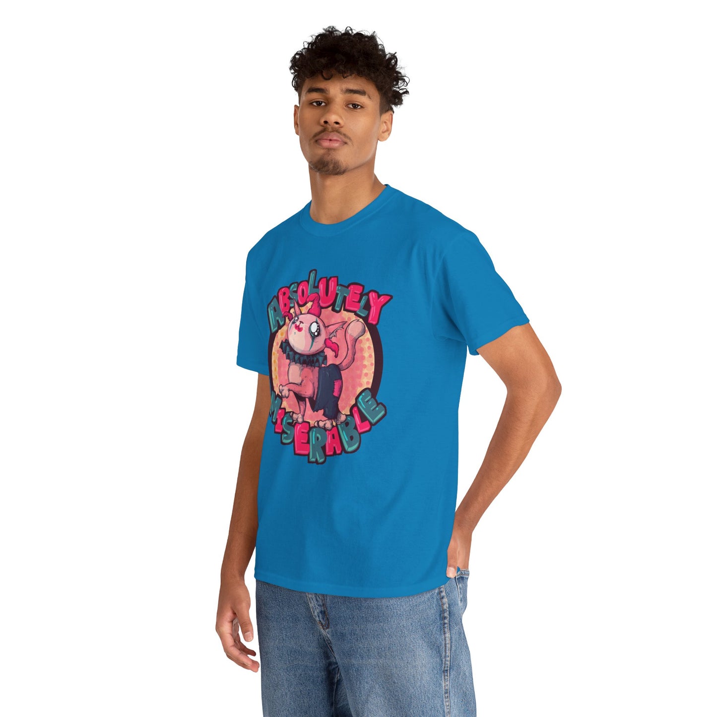 Absolutely Miserable Unisex Heavy Cotton Tee