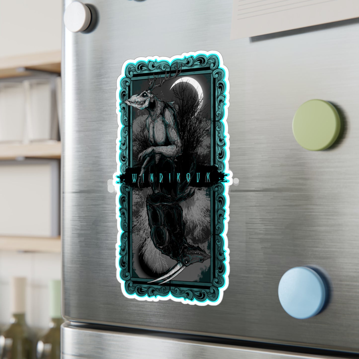As Above So Below Wendigo Kiss-Cut Vinyl Decal