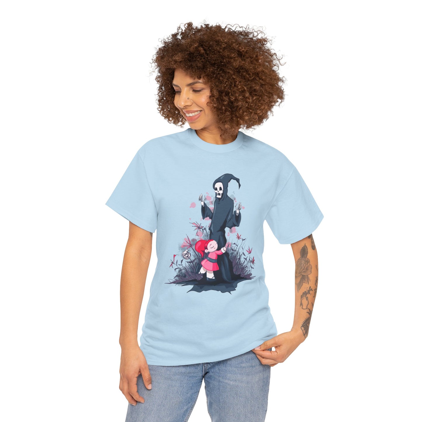 Reaper Hug Unisex Heavy Cotton Tee