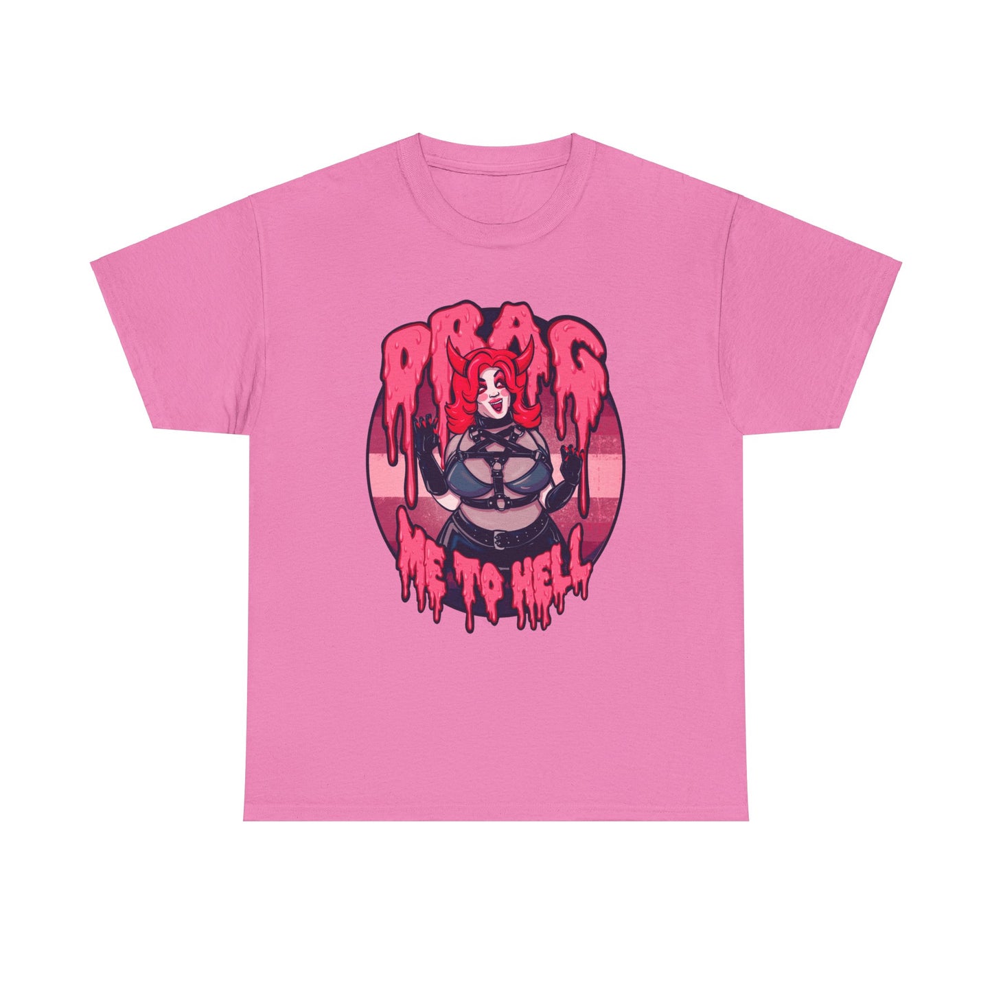 Drag Me To Hell Unisex Heavy Cotton Tee
