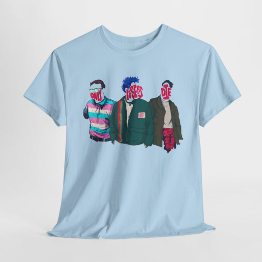 Only Posers Die Unisex Heavy Cotton Tee