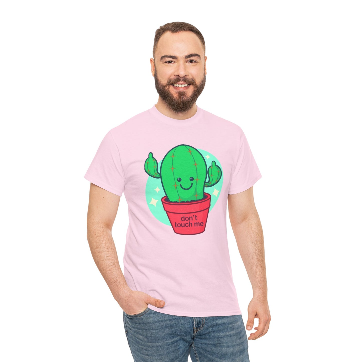 Don't Touch Me Unisex Heavy Cotton Tee